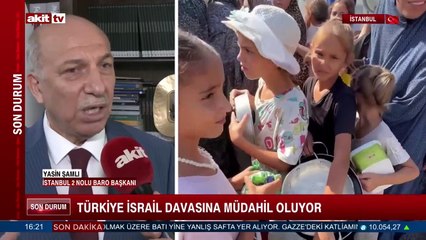 Türkiye İsrail davasına müdahil oluyor! Dünyanın gözü önünde yargılanacaklar!