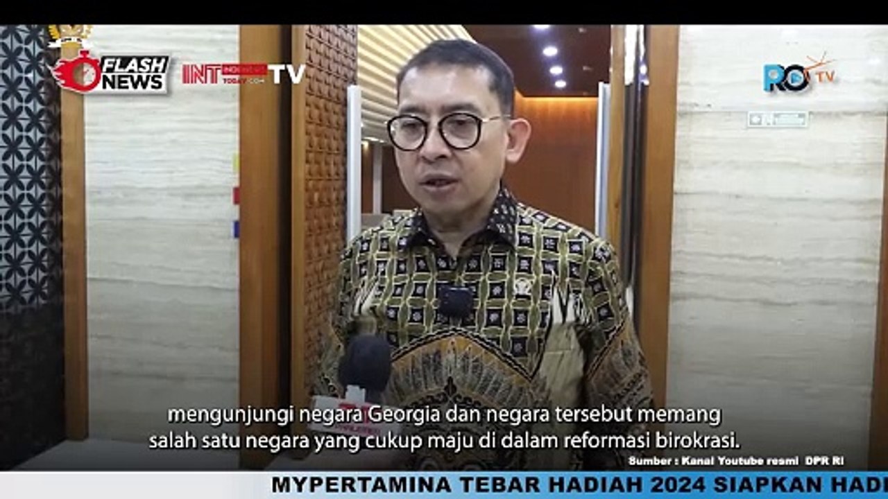 Ketua BKSAP DPR RI, Fadli Zon Terima Perwakilan Kedutaan Besar Georgia Bahas  "OBOR"