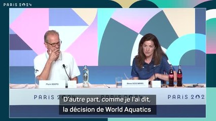 Paris 2024 - La porte-parole des JO explique l'annulation d'une séance dans la Seine en raison de la qualité de l'eau