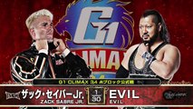 Zack Saber Jr. vs EVIL - 