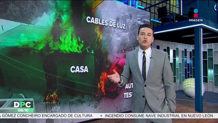 Usa “diablito” para cargar un Tesla y provoca incendio
