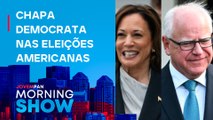 Tim Walz é escolhido como VICE na chapa de KAMALA HARRIS