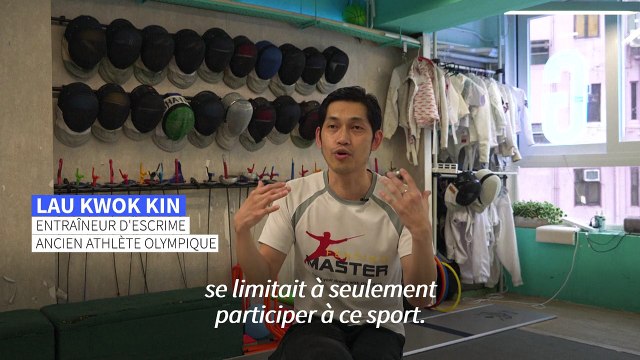 A Hong-Kong, la reine de l'épée Vivian Kong inspire la jeune génération d'escrimeurs