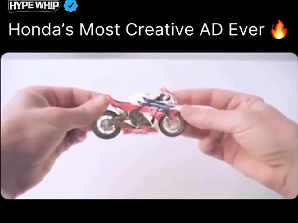 Honda most creative ad ever #ad #honda #creative #new #today #viral #trending