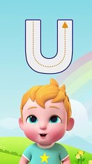 ABC  U For Umbrella  Abc Shorts for kids  Toddler Learning Videos  NuNu Tv Nursery Rhymes