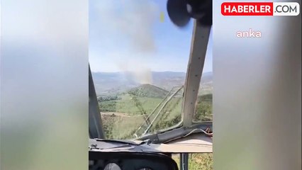 Manisa'da Ormanlık Alanda Yangın Çıktı