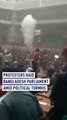 Protesters raid Bangladesh parliament amid political turmoil