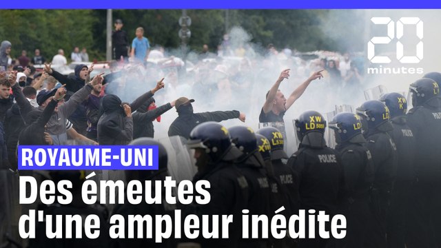 Royaume-Uni : Des émeutes dans tout le pays après le décès de trois fillettes