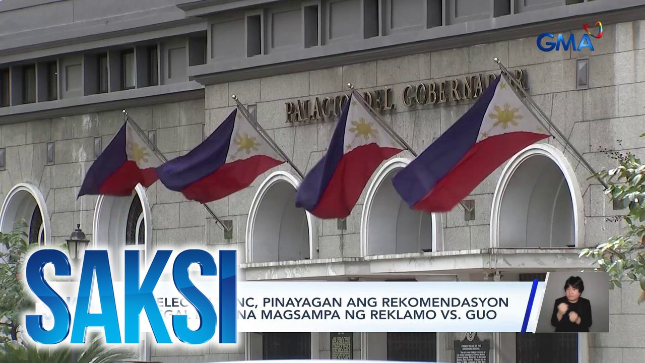 COMELEC en banc, pinayagan ang rekomendasyon ng legal dept. na magsampa ng reklamo vs. Guo | Saksi