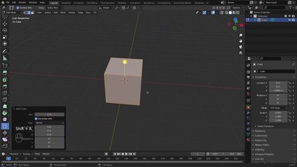 9.Blender 2.93 Full Training - Episode 9 - Edge Slide, Vertex Slide, Shrink_Fatten and Push_Pull Tool