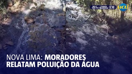 Moradores relatam poluição de águas de Nova Lima pela Copasa
