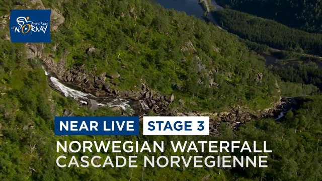 Norwegian waterfall - Stage 3 - Arctic Race of Norway 2024