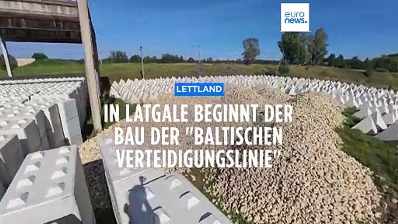 Neuer Eiserner Vorhang: In Latgale beginnt der Bau der 'Baltischen Verteidigungslinie'
