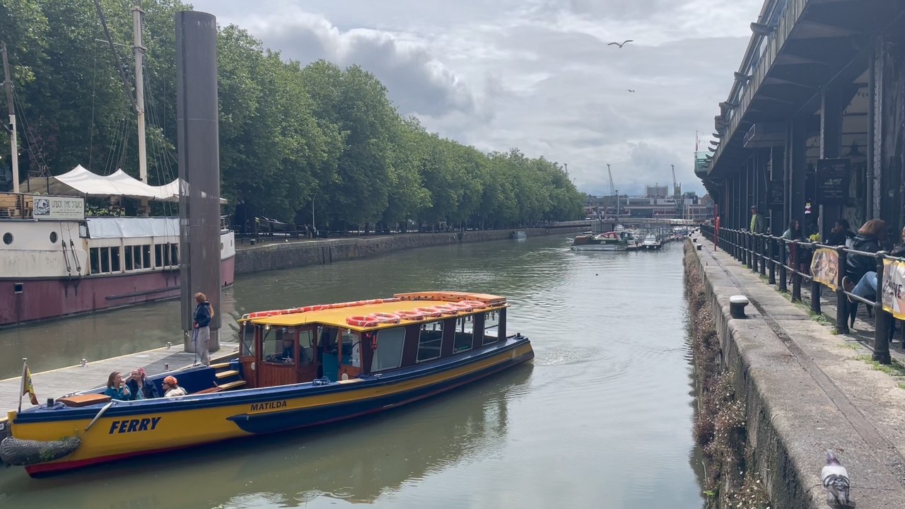 How are locals spending summer in the city of bristol?