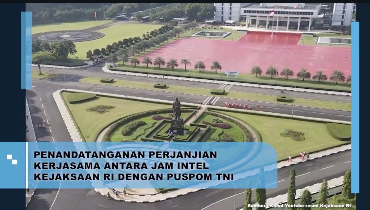 Penandatanganan Perjanjian Kerjasama Antara Jam Intel Kejaksaan RI dan Puspom TNI
