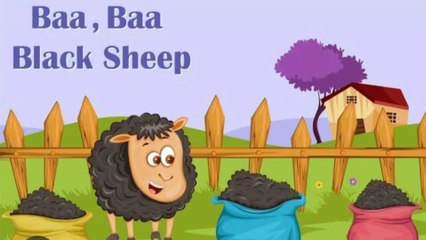 Baa Baa Black Sheep Poem.. Nursery Rhymes