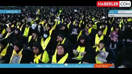 Hizbullah lideri Nasrallah: Hayfa bölgesinin sakinleri her türlü senaryoya hazırlıklı olmalı