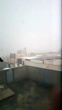 أمطار غزيرة على موسم جازان مصحوبة بصواعق رعدية