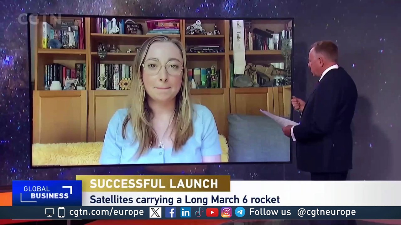 China launches satellites of constellation:"small part of their exploration"