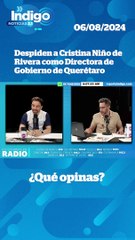 "Me da risa": despiden a Cristina Niño de Rivera como Directora de Gobierno de Qro. I Reporte Indigo
