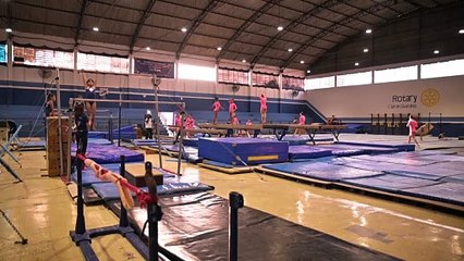 Hazaña de gimnasta brasileña Rebeca Andrade inspira a las niñas en su ciudad natal