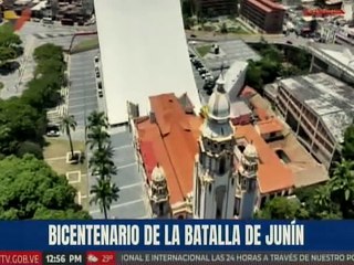 Autoridades nacionales participan en el acto en conmemoración al Bicentenario de la Batalla de Junín