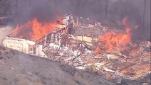 Edgehill fire engulfs homes in San Bernadino as residents evacuated