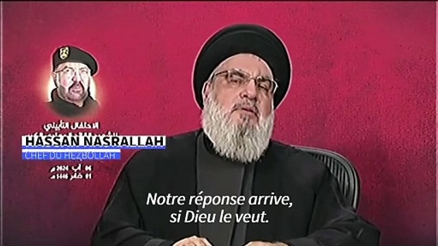 Nasrallah avertit Israël que la réponse sera forte après les assassinats de Haniyeh et Chokr