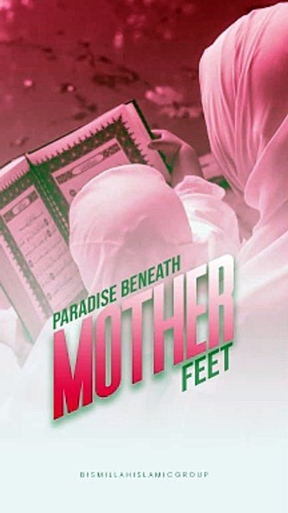 Paradise beneath mother feet #1