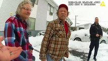 Angry Snow Plow Driver Meets His Match sex in us | Police Body Cam  | USA Police