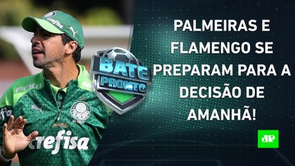 Palmeiras tenta ENCONTRAR SOLUÇÕES para JOGO DECISIVO contra o Flamengo! | BATE-PRONTO