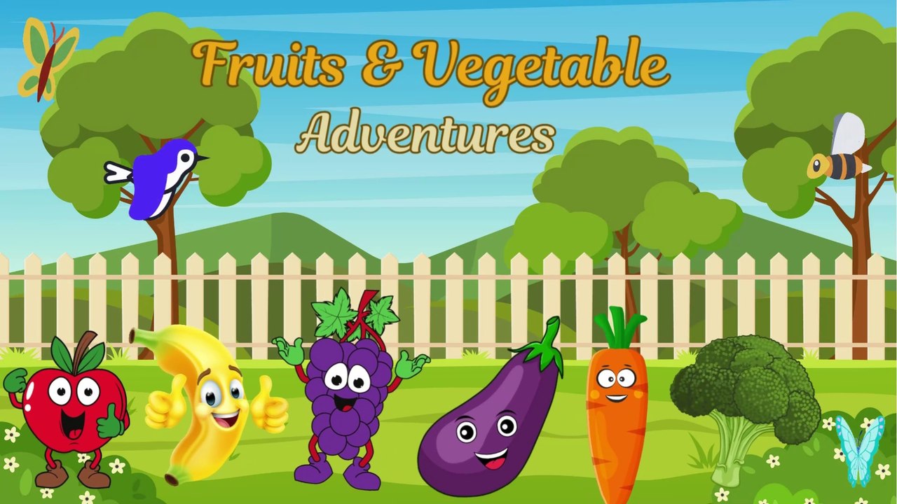 Fruits & Vegetables Video for Kids #trending |#reels #fruits #learning, #kids #kidsvideo #kidsvideos