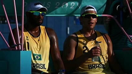 Evandro e Arthur perdem para dupla sueca e estão fora dos Jogos Olímpicos