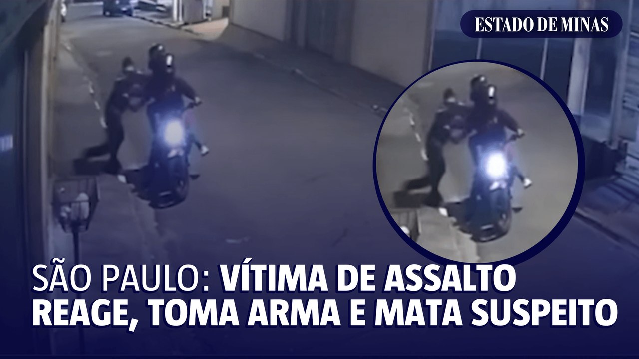 São Paulo: vítima de assalto reage, toma arma e mata suspeito