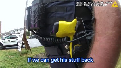 Here's Why You Don't Run Into Traffic | Police Body Cam  | USA Police