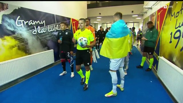 Dynamo Kyiv Vs Rangers 1 half 1 leg champions league Qualiflyer round 3