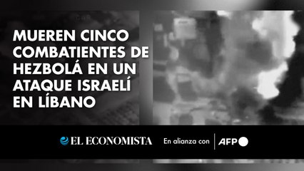 Mueren cinco combatientes de Hezbolá en un ataque israelí en Líbano