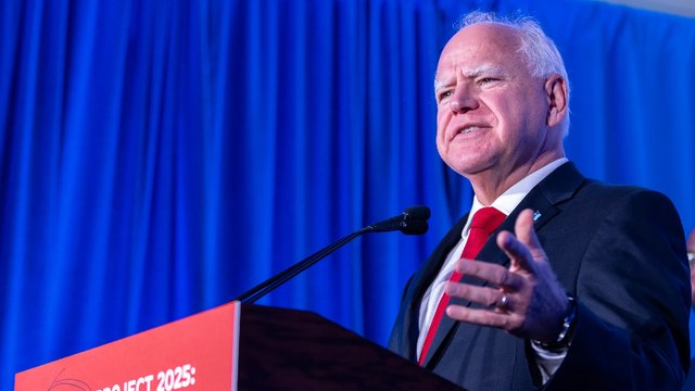 Kamala Harris Names Minnesota Governor Tim Walz as Running Mate in 2024 Presidential Election | THR News Video