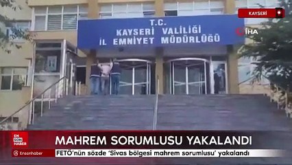 FETÖ'nün sözde 'Sivas bölgesi mahrem sorumlusu' Kayseri'de yakalandı