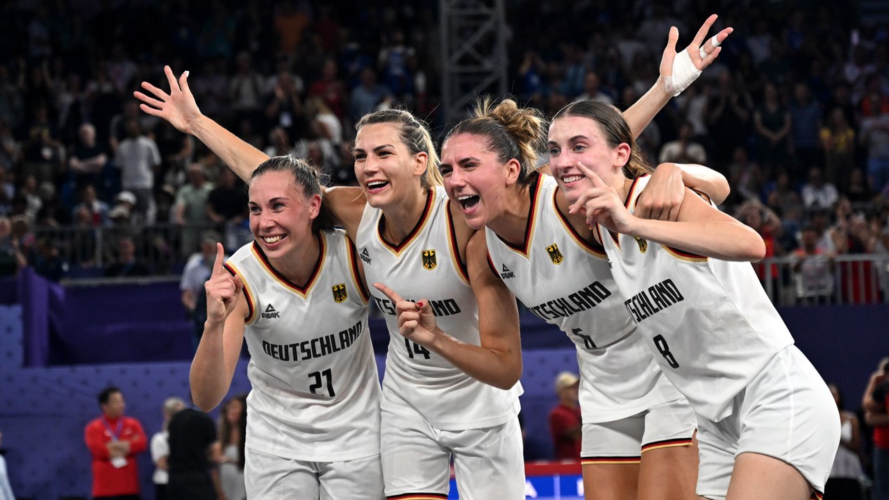 3x3-Basketballerinnen nach Gold: "Wie ein großes Sommermärchen"