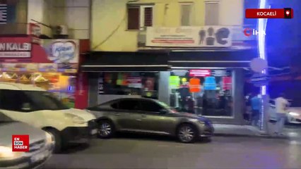 Kocaeli'de motosikletli saldırganlar esnafı vurdu