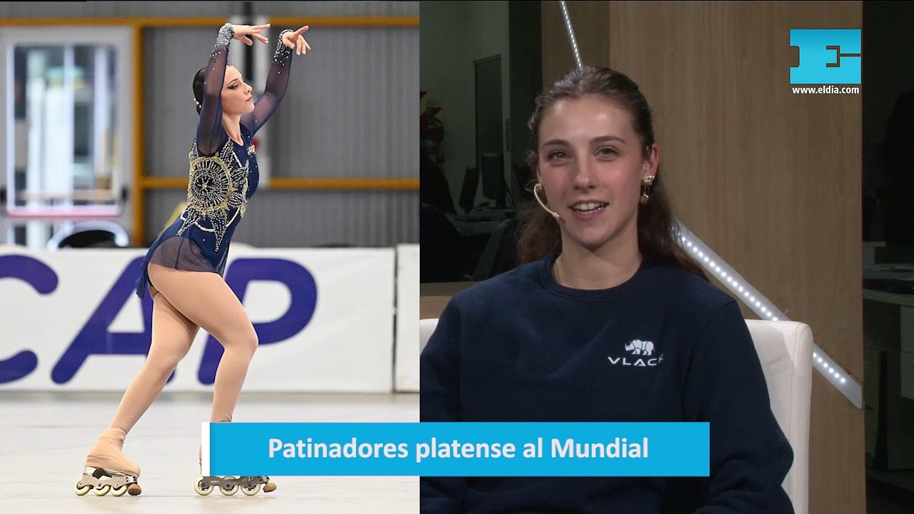Patinadores platense al Mundial