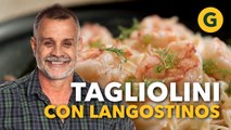 TAGLIOLINI CASEROS con SALSA de LANGOSTINOS por Christian Petersen  | El Gourmet