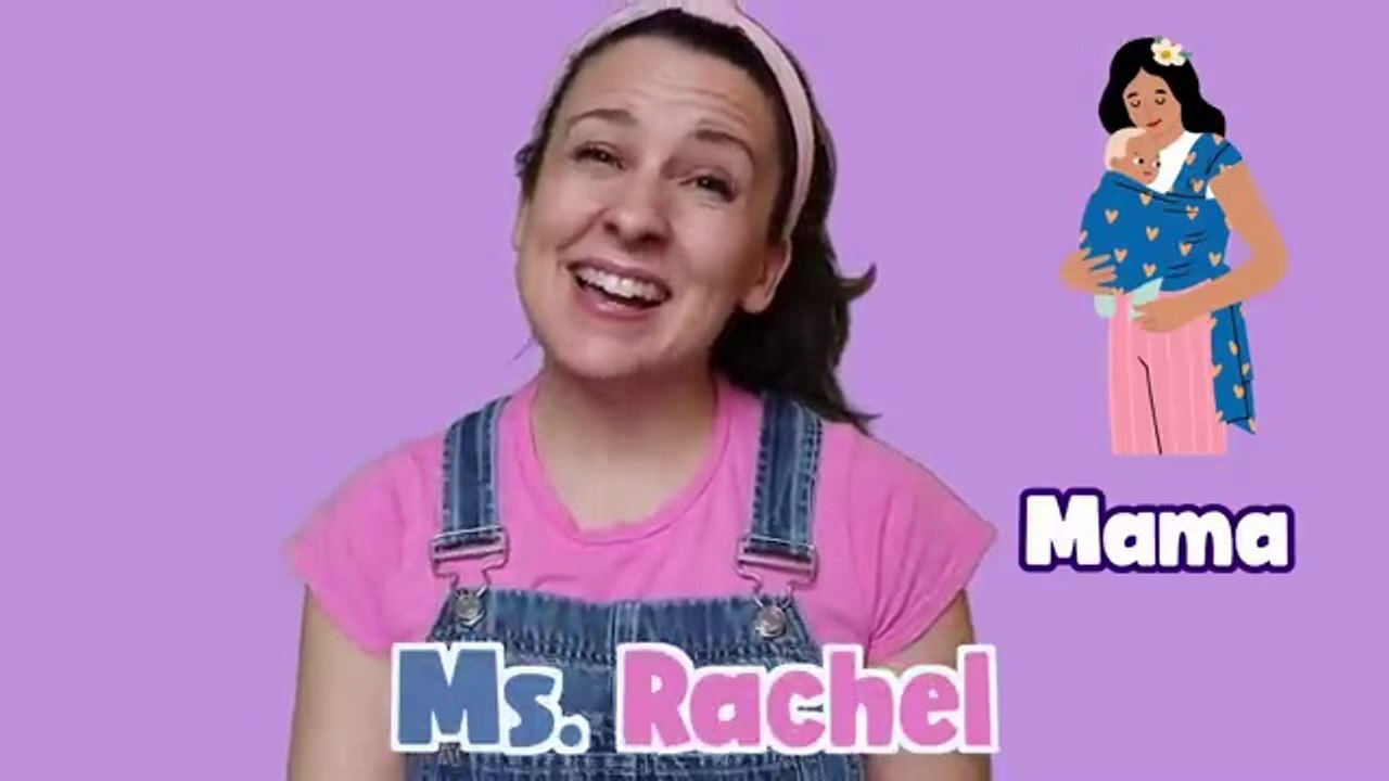 Baby’s First Words with Ms Rachel - Videos for Babies - video Dailymotion