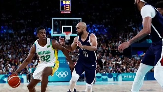Brasil perde para os EUA e está fora do basquete nos Jogos Olímpicos
