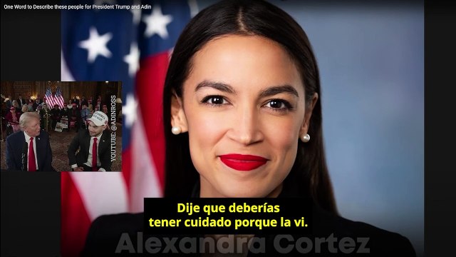 Donald Trump pidió tener cuidado con la diputada de Estados Unidos Alexandria Ocasio-Cortez