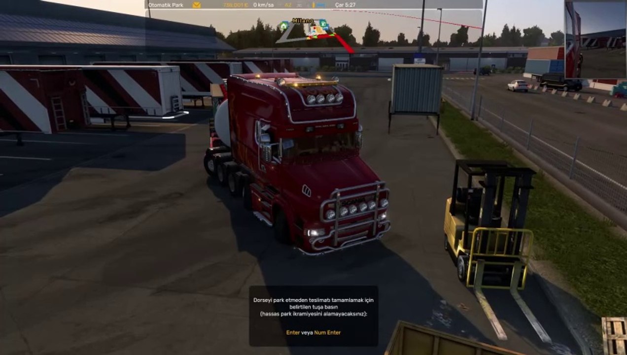 Fruit Juice Concentrate - Origin: Metz * Destination: Milan: #Scania #RedFlame #Trucks #ETS2 -Euro Truck Simulator 2