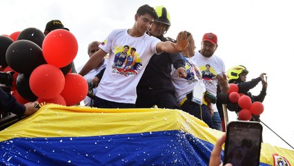 ¡Por todo lo alto! El gran recibimiento a Ángel Barajas en su natal Cúcuta