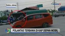 OKEZONE UPDATES: Polantas Terbawa di Kap Depan Mobil hingga Tarian Hip Hop Semarakkan Olimpiade 2024