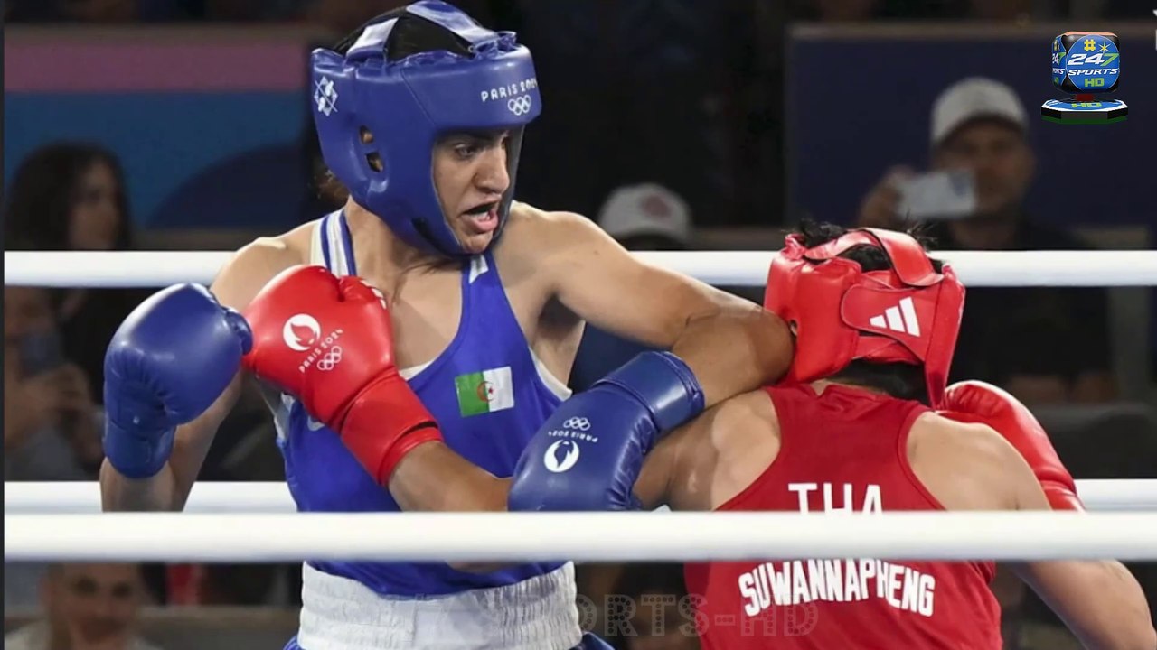 Gender row boxer Imane Khelif WINS Olympics 2024 semi-final and set to fight for historic gold medal